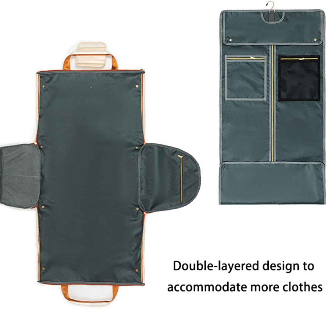 3-in-1 Waterproof Travel Duffel Bag – Large 50L Convertible Garment & Shoe Organizer | حقيبة سفر متعددة الاستخدامات 3 في 1 مقاومة للماء