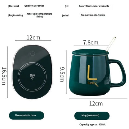 Electric Coffee Mug Warmer – Smart Cup Heating Plate for Home & Office | سخان فنجان القهوة الكهربائي – قاعدة تسخين ذكية للاستخدام المنزلي والمكتبي