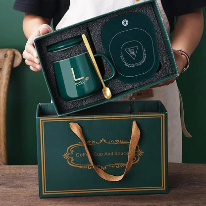 Electric Coffee Mug Warmer – Smart Cup Heating Plate for Home & Office | سخان فنجان القهوة الكهربائي – قاعدة تسخين ذكية للاستخدام المنزلي والمكتبي