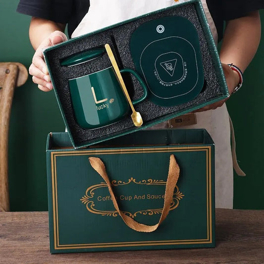 Electric Coffee Mug Warmer – Smart Cup Heating Plate for Home & Office | سخان فنجان القهوة الكهربائي – قاعدة تسخين ذكية للاستخدام المنزلي والمكتبي